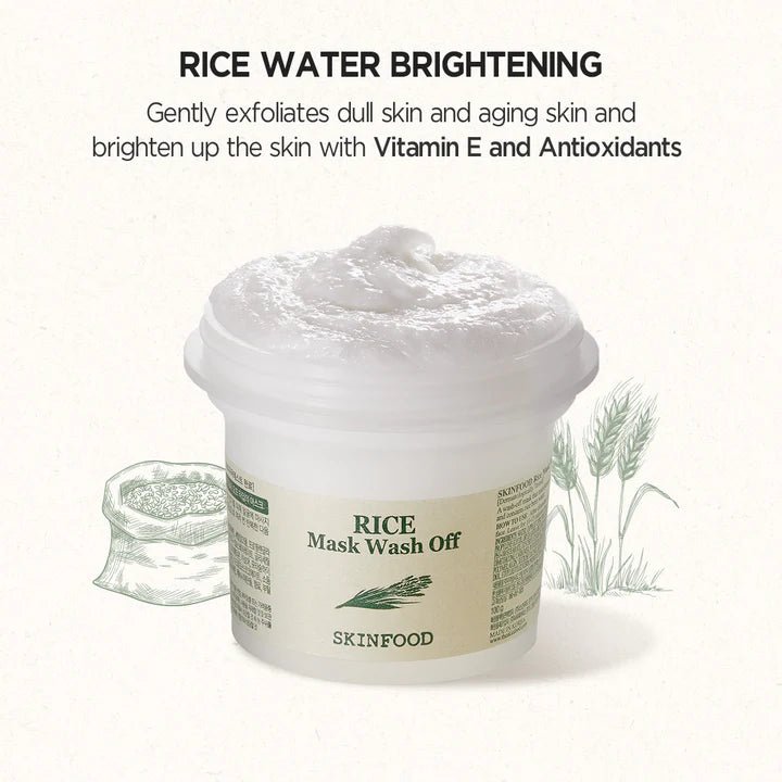 SKINFOOD Rice Mask Wash Off - OVERRATED