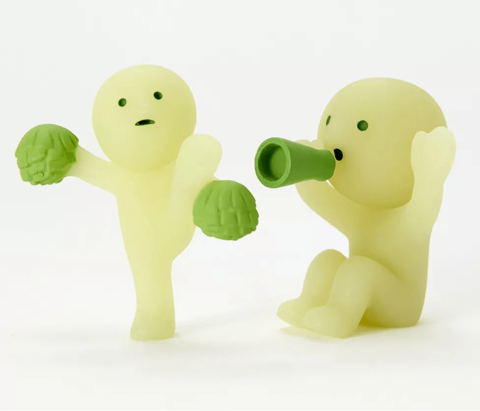 Smiski Cheer Series Glow In The Dark Blind Box - OVERRATED