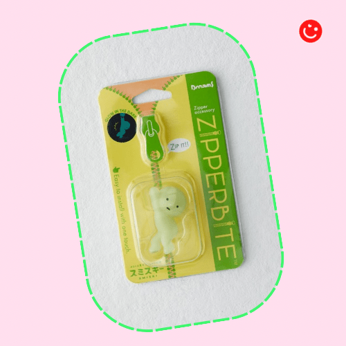 Smiski Glow - In - The - Dark ZipperBite Figure - OVERRATED