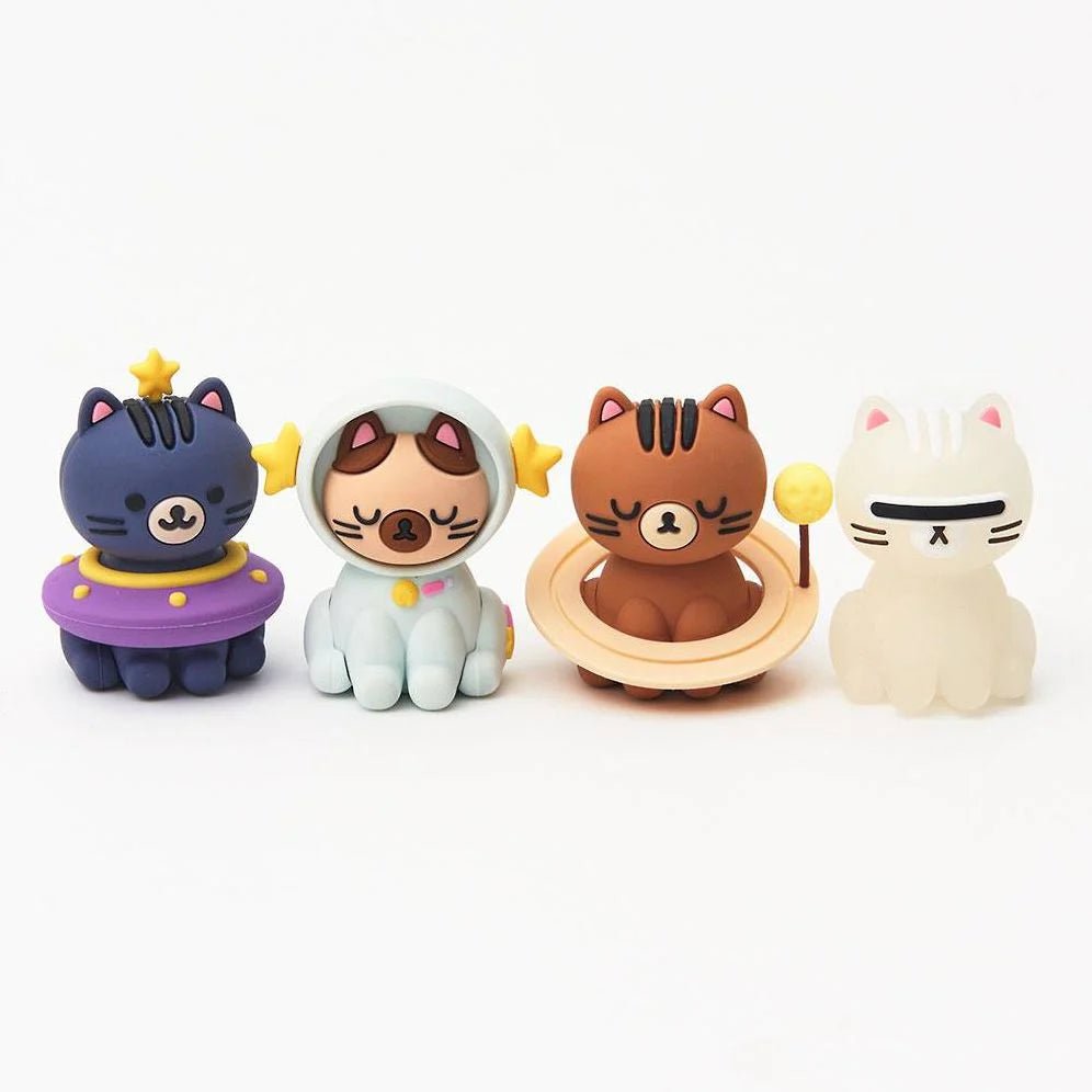 SMOKO Astro Cats Glow - in - the - Dark Figure Blind Box - OVERRATED