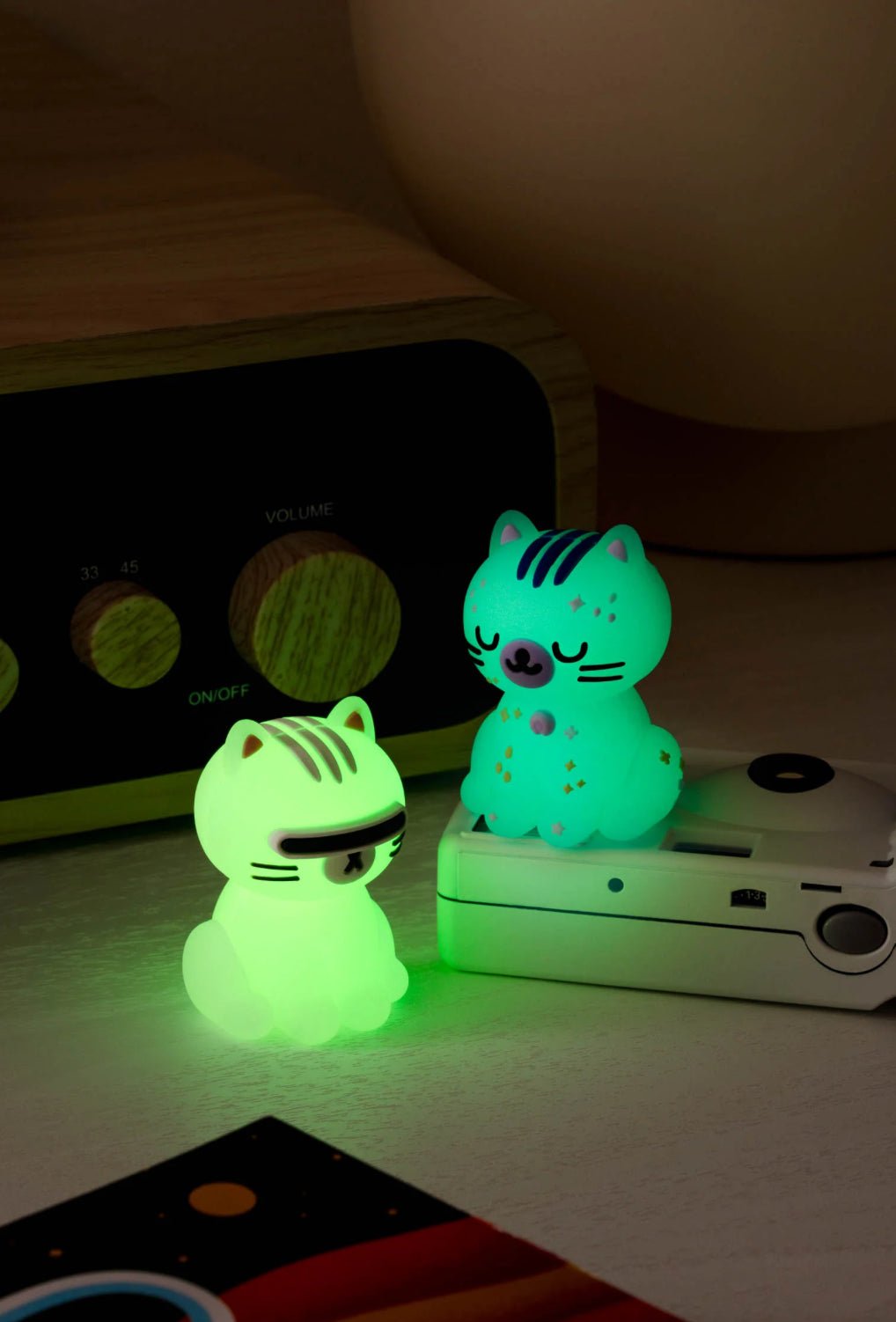 SMOKO Astro Cats Glow - in - the - Dark Figure Blind Box - OVERRATED