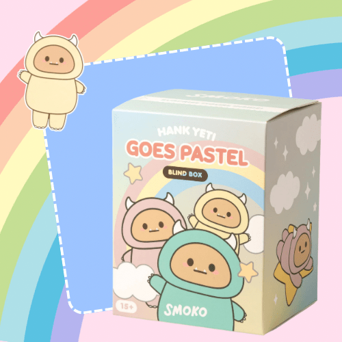 SMOKO Hank Goes Pastel Blind Box Bag Charm - OVERRATED