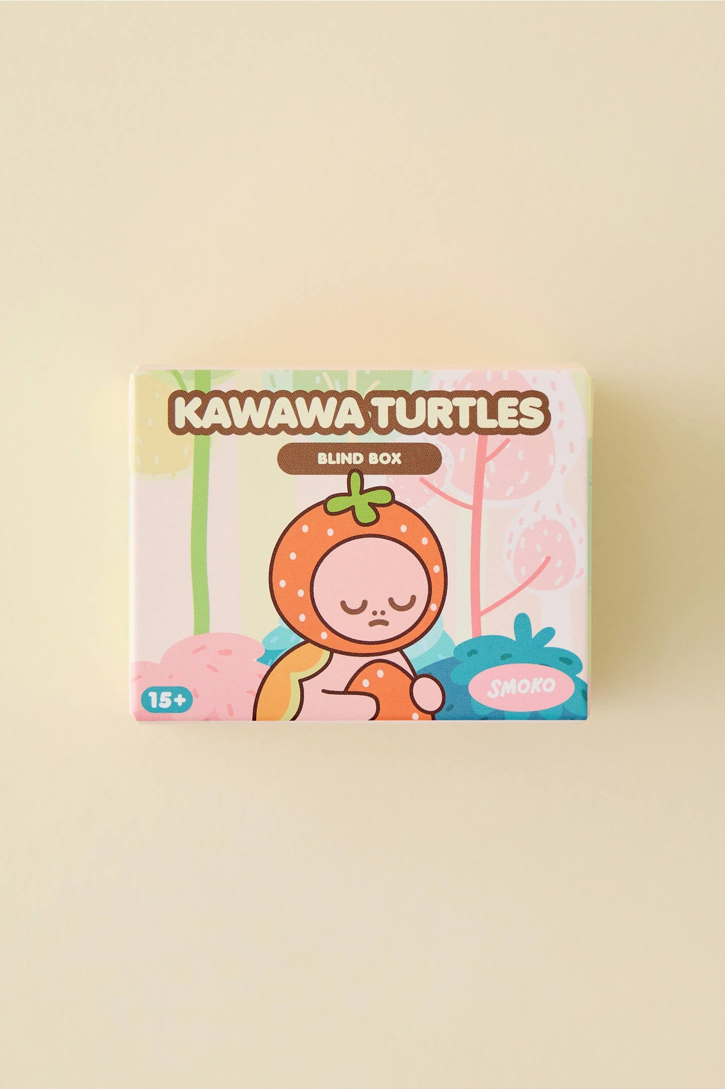 SMOKO Kawawa Glow - In - The - Dark Turtles Figure Blind Box - OVERRATED