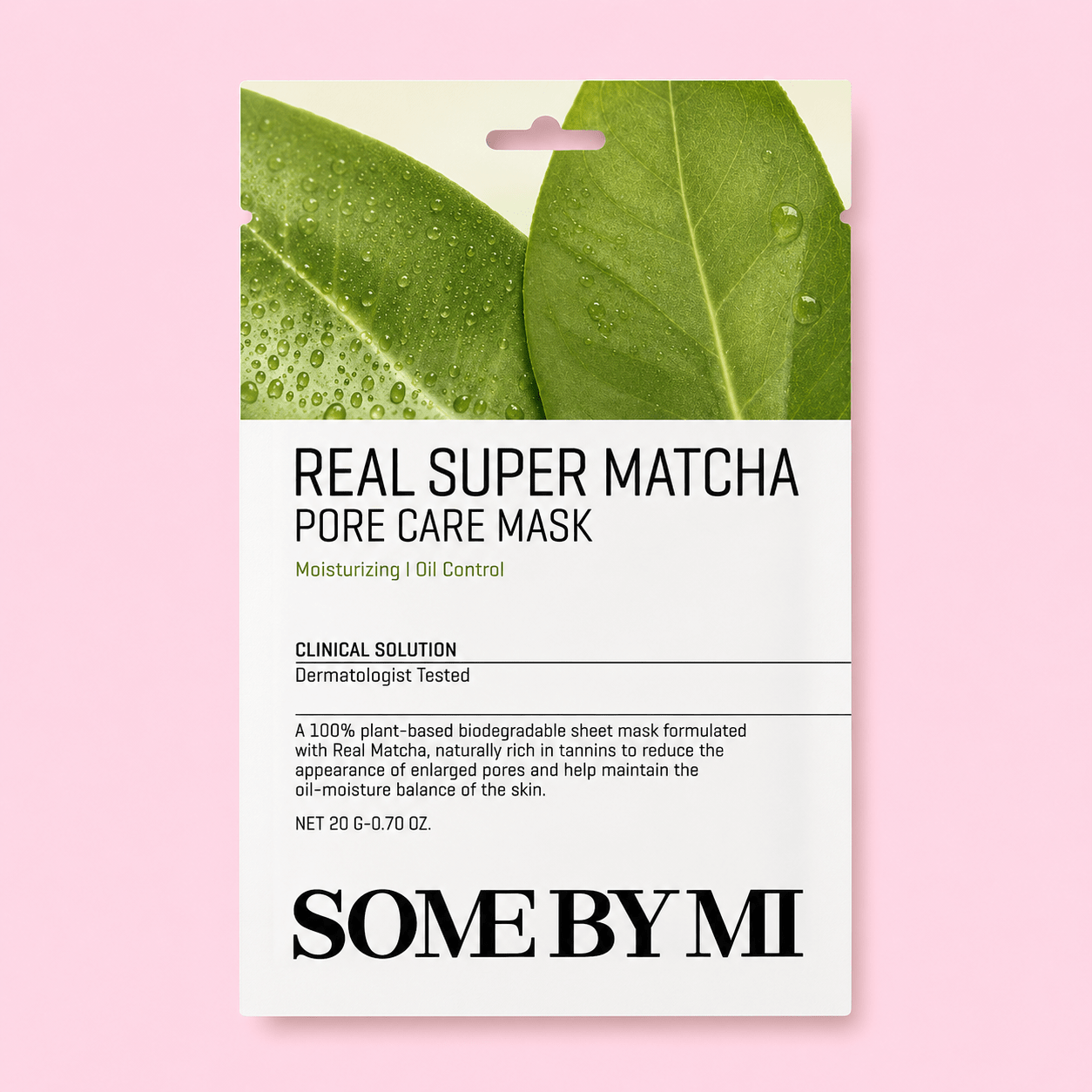 Somebymi Real Super Matcha Pore Care Mask - OVERRATED