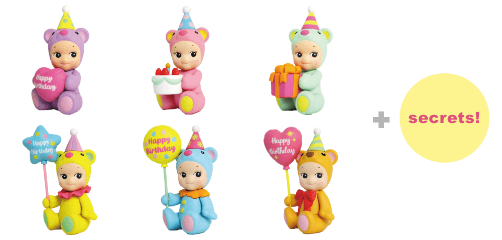 Sonny Angel® Birthday Gift Bear Series Single Figure - OVERRATED