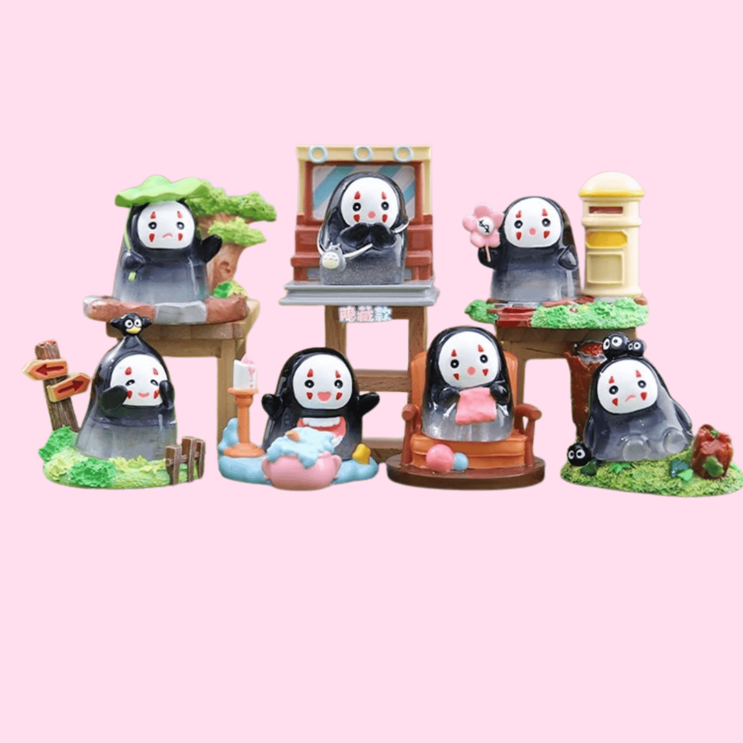 Spirited Away No - Face Resin Cute Desk & Home Decor Figurine - OVERRATED