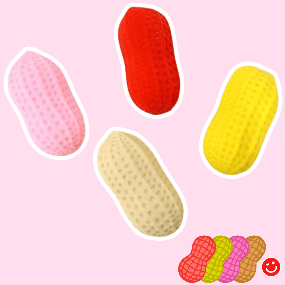 Squishy Colorful Peanut Puffs Sensory Toy - OVERRATED