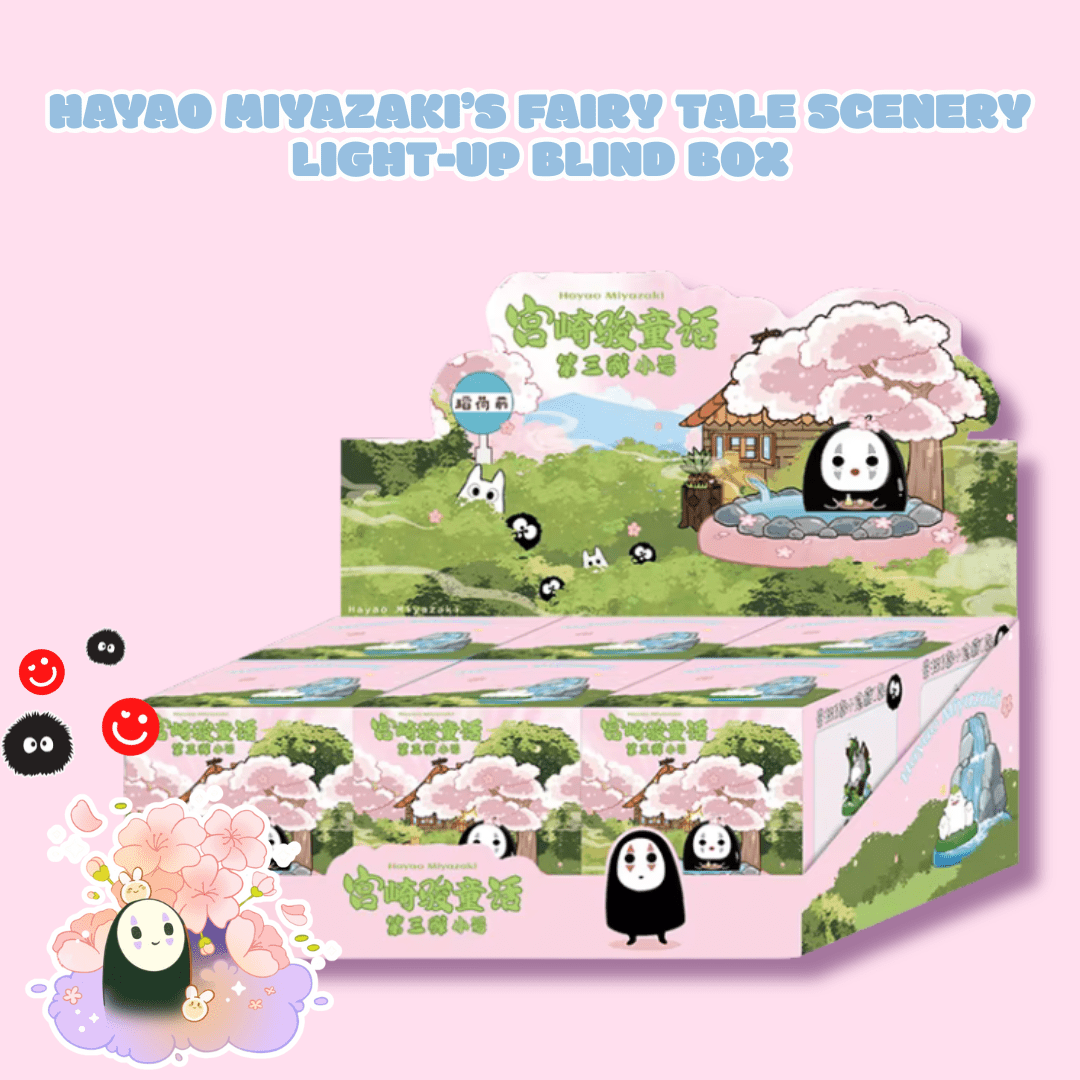 Studio Ghibli X Hayao Miyazaki’s Fairy Tale Scenery Light - Up Blind Box - OVERRATED