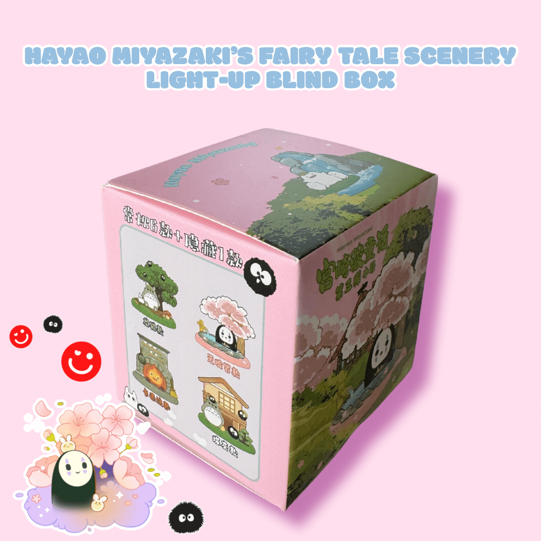 Studio Ghibli X Hayao Miyazaki’s Fairy Tale Scenery Light - Up Blind Box - OVERRATED