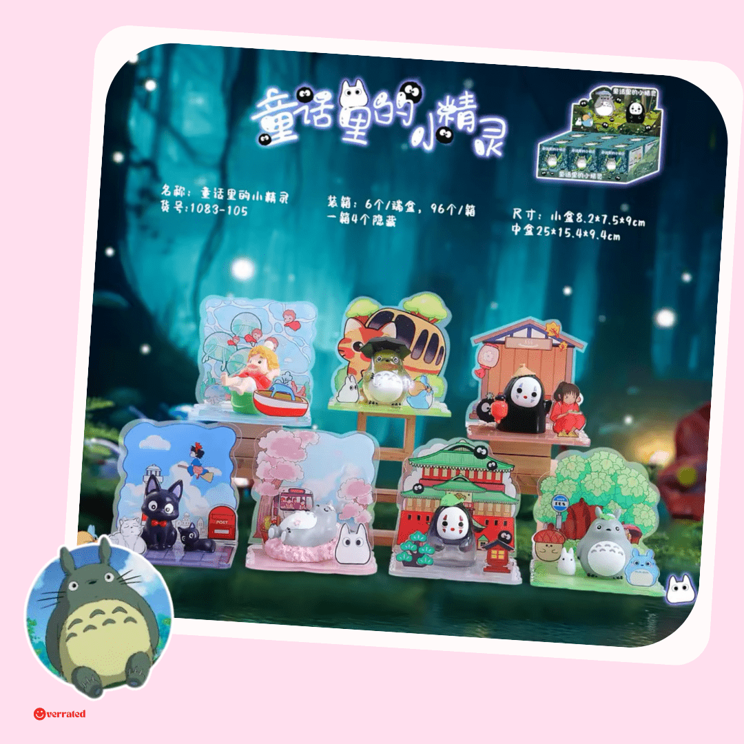 Studio Ghibli X Hayao Miyazaki’s Totoro Fairytale Elf Series Blind Box - OVERRATED