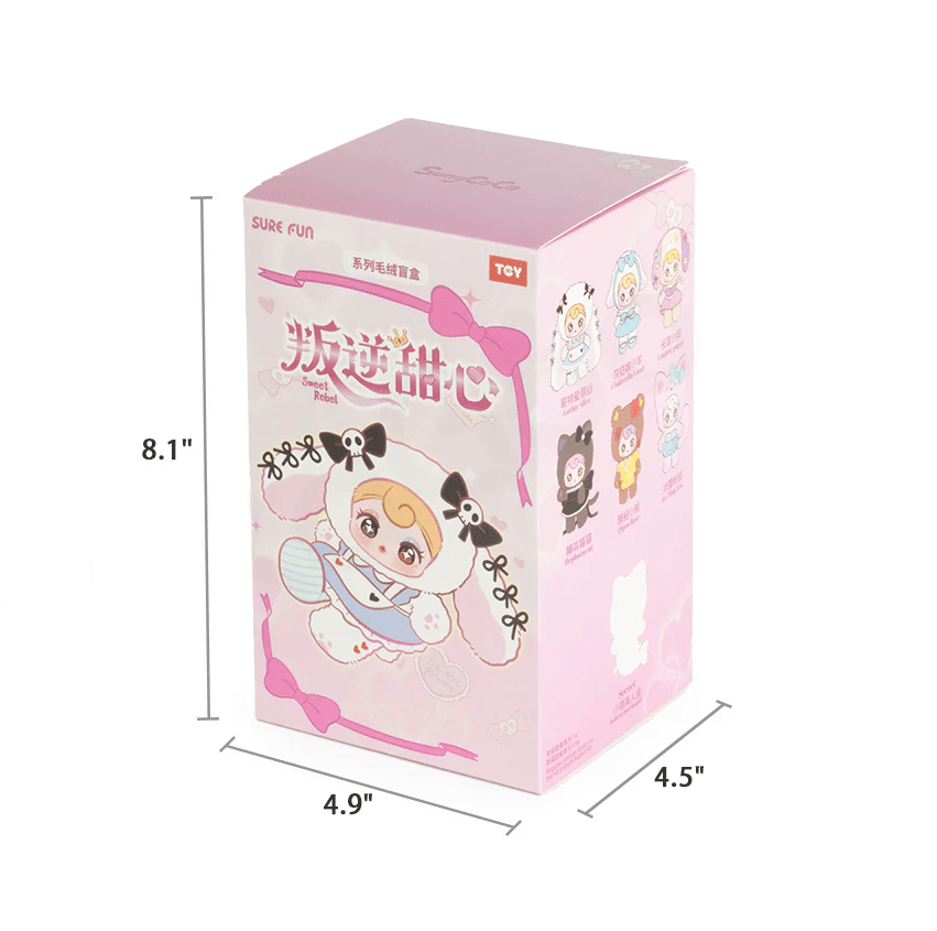 SUNYCOCO Sweet Rebel Series Plush Blind Box - OVERRATED