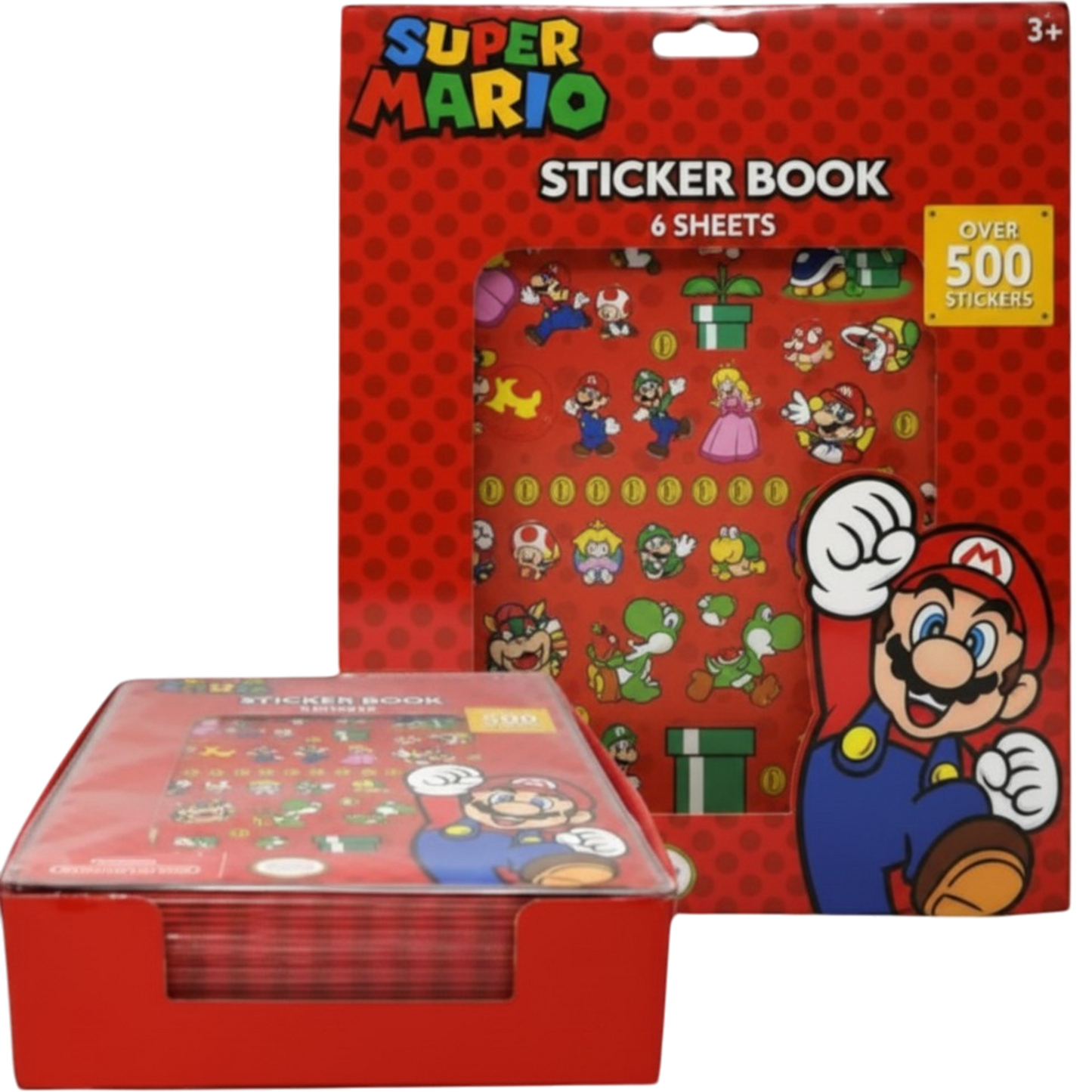 Super Mario 6 Page Sticker Book - OVERRATED
