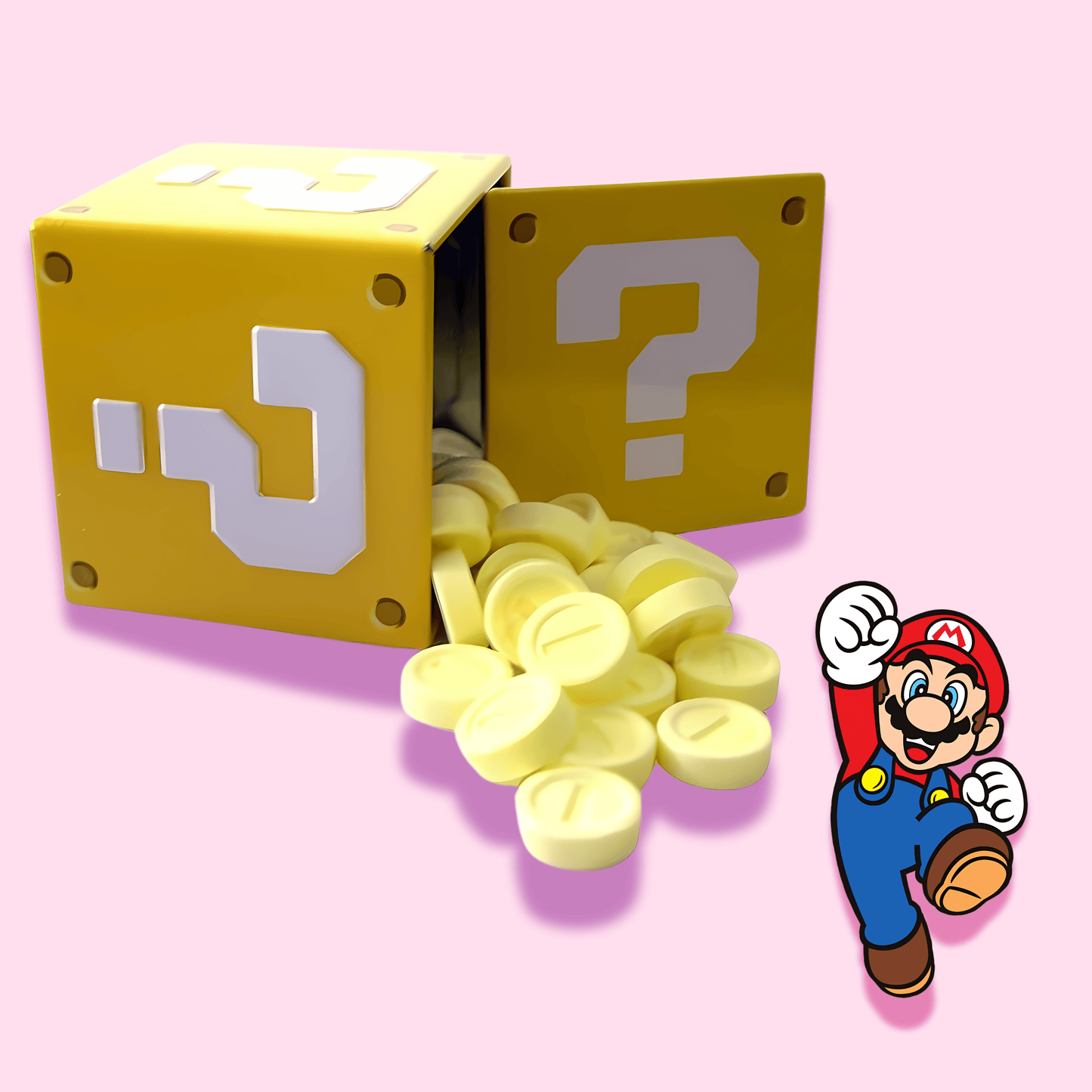 Super Mario Question Mark Coin Candies - OVERRATED