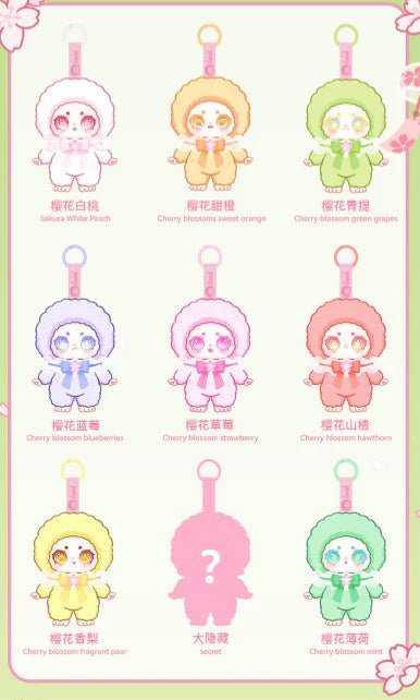 Sweetie Tinmi's Sakura Love Song Series Blind Box - OVERRATED