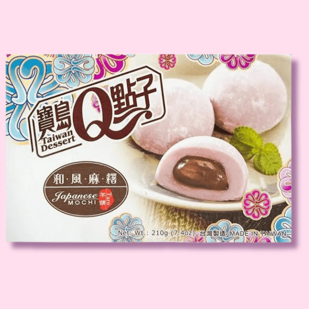 Taiwan Dessert Japanese Mochi Taro Flavor - OVERRATED