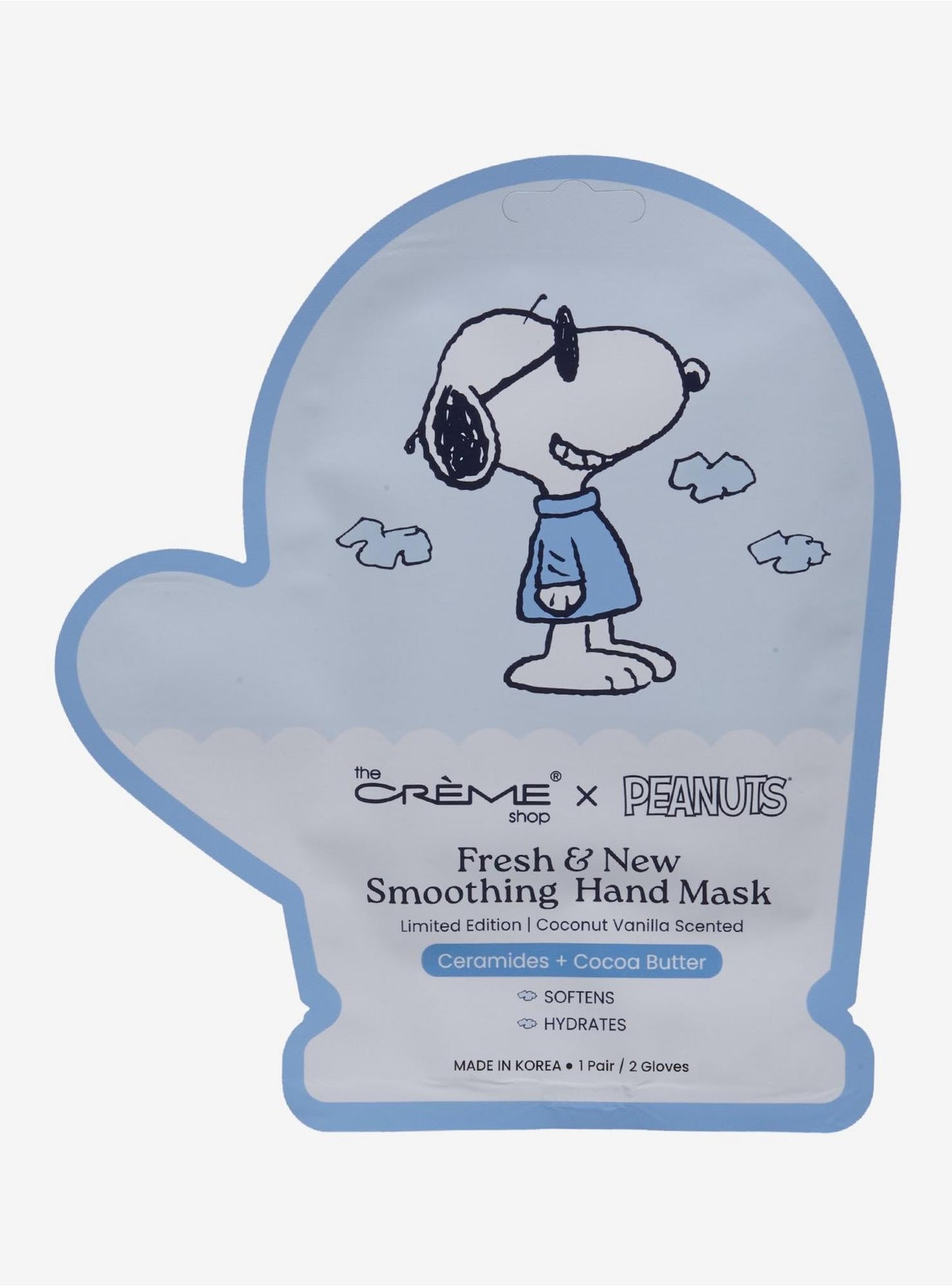 The Crème Shop Peanuts Smoothing Hand Mask - OVERRATED