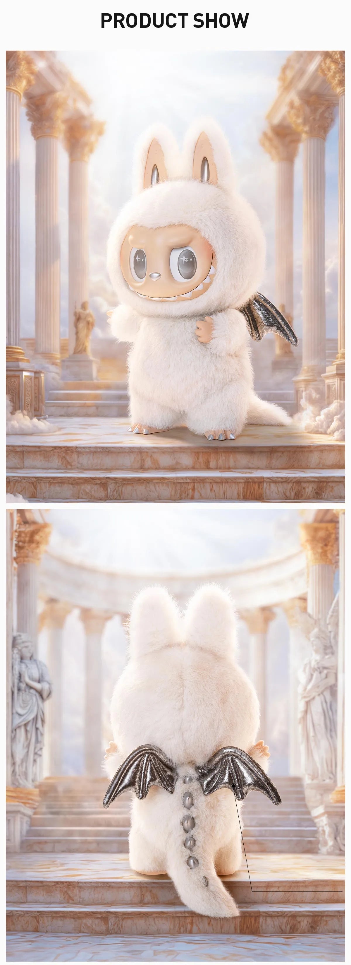 THE MONSTERS ANGEL IN CLOUDS Vinyl Face Doll - OVERRATED