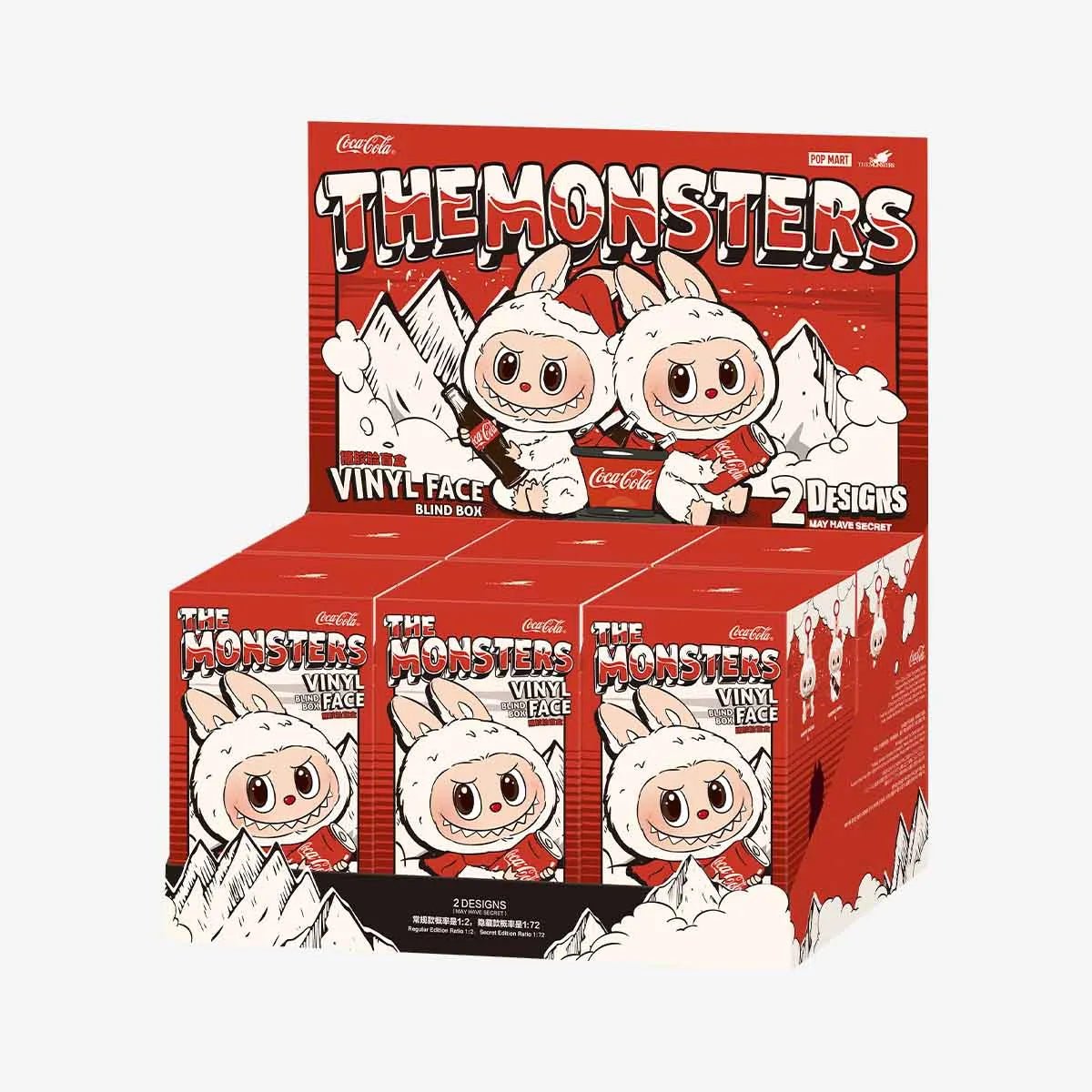 THE MONSTERS COCA - COLA SERIES - Vinyl Face Blind Box - OVERRATED