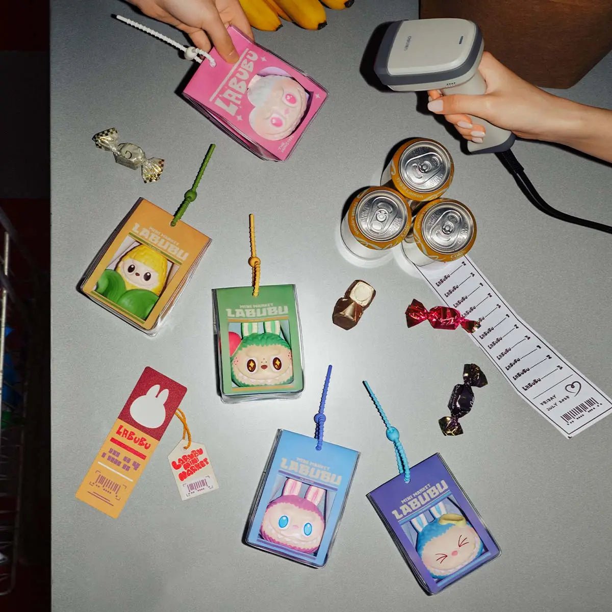 THE MONSTERS Labubu Wacky Mart Series - Pinch Pendant Blind Box - OVERRATED