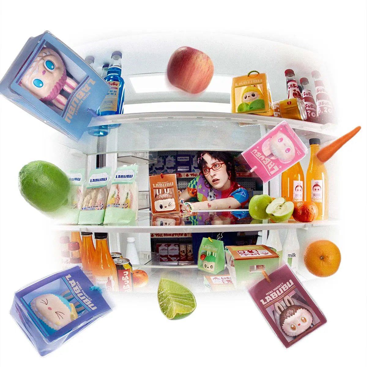 THE MONSTERS Labubu Wacky Mart Series - Pinch Pendant Blind Box - OVERRATED