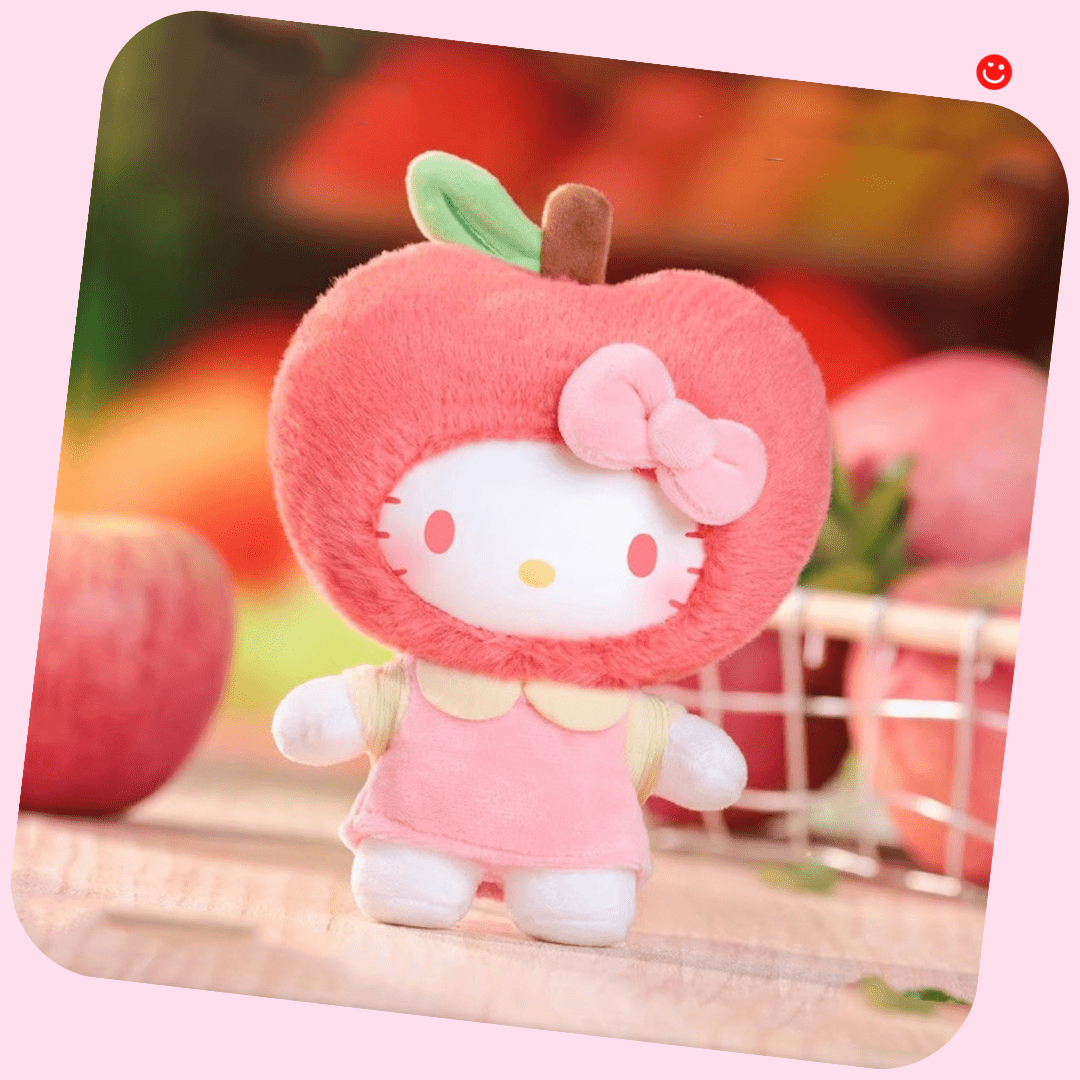 Top Toy Hello Kitty Fruity Paradise Series Plush Pendant Blind Box - OVERRATED