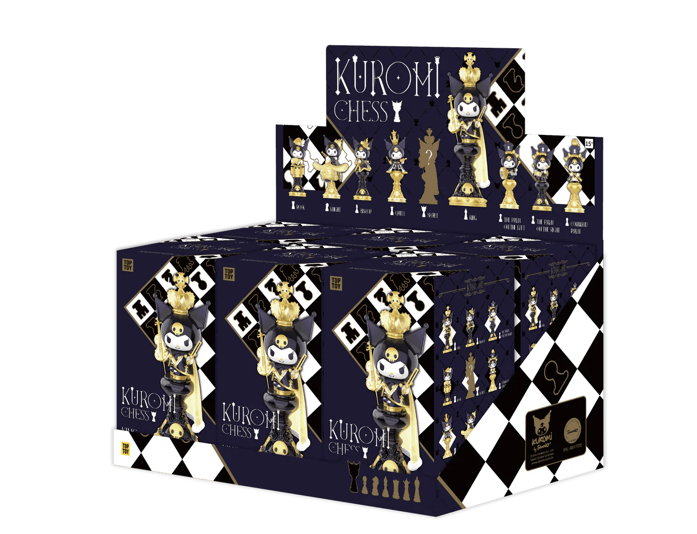 Top Toy Sanrio Kuromi Chess Series Blind Box - OVERRATED