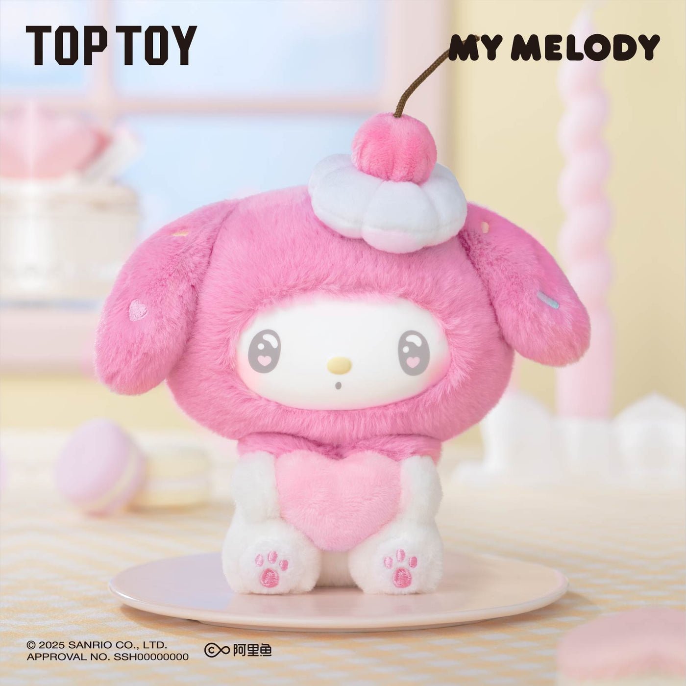 TOP TOY Sanrio My Melody 50th Anniversary Claw Machine Series Plush Blind Box - OVERRATED