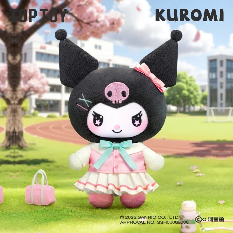 Top Toy x Sanrio Characters Kuromi School Life Series Plush Blind Box - OVERRATED
