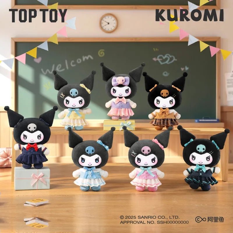 Top Toy x Sanrio Characters Kuromi School Life Series Plush Blind Box - OVERRATED