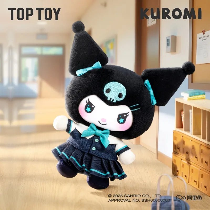 Top Toy x Sanrio Characters Kuromi School Life Series Plush Blind Box - OVERRATED