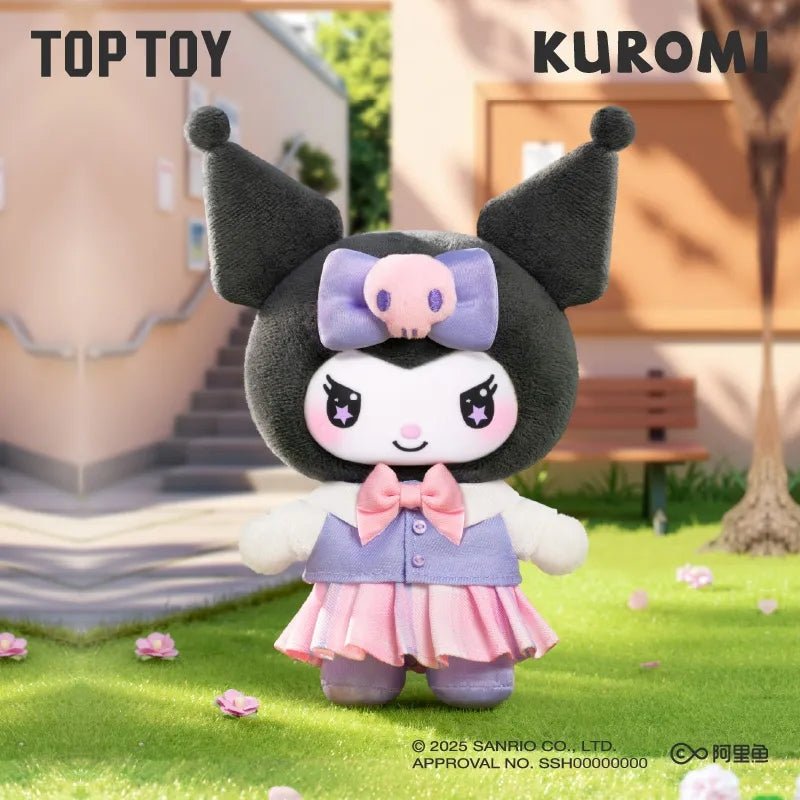 Top Toy x Sanrio Characters Kuromi School Life Series Plush Blind Box - OVERRATED