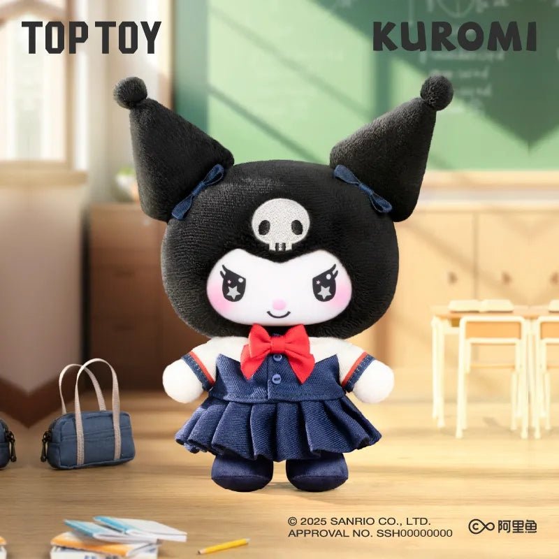 Top Toy x Sanrio Characters Kuromi School Life Series Plush Blind Box - OVERRATED