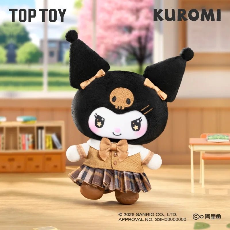 Top Toy x Sanrio Characters Kuromi School Life Series Plush Blind Box - OVERRATED