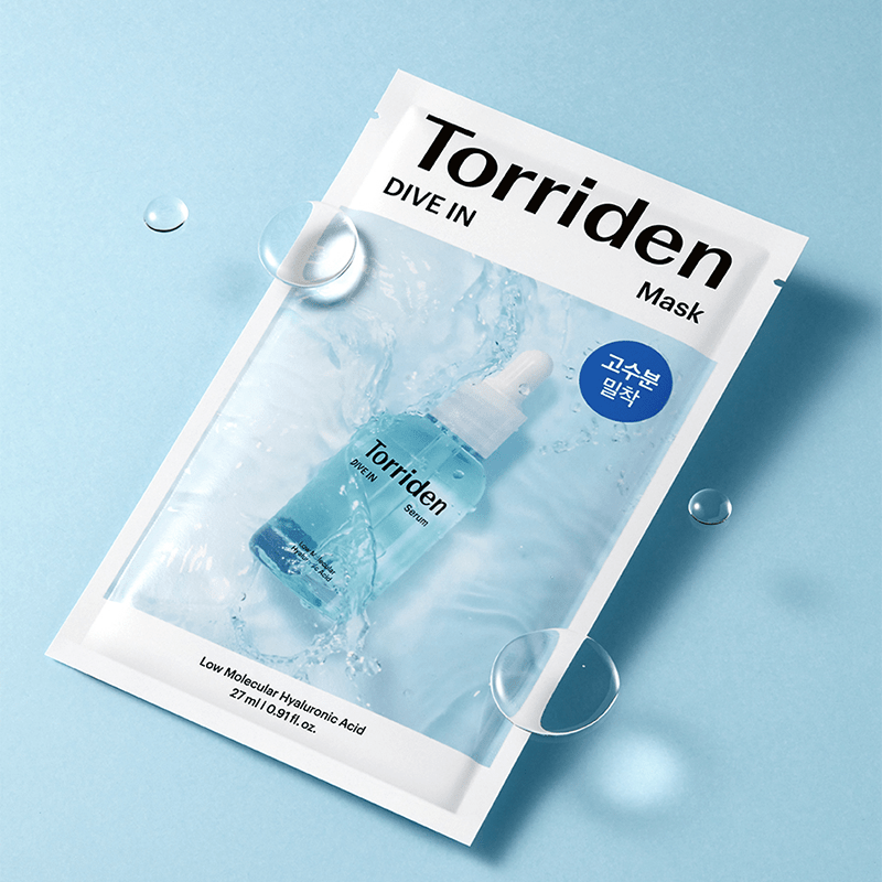Torriden Dive In Low Molecular Hyaluronic Acid Mask Sheet 10pack - OVERRATED