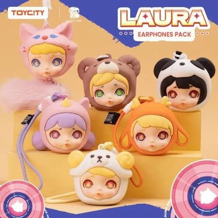 Toy City Laura Animal Earphones Pack Series Blind Box - OVERRATED