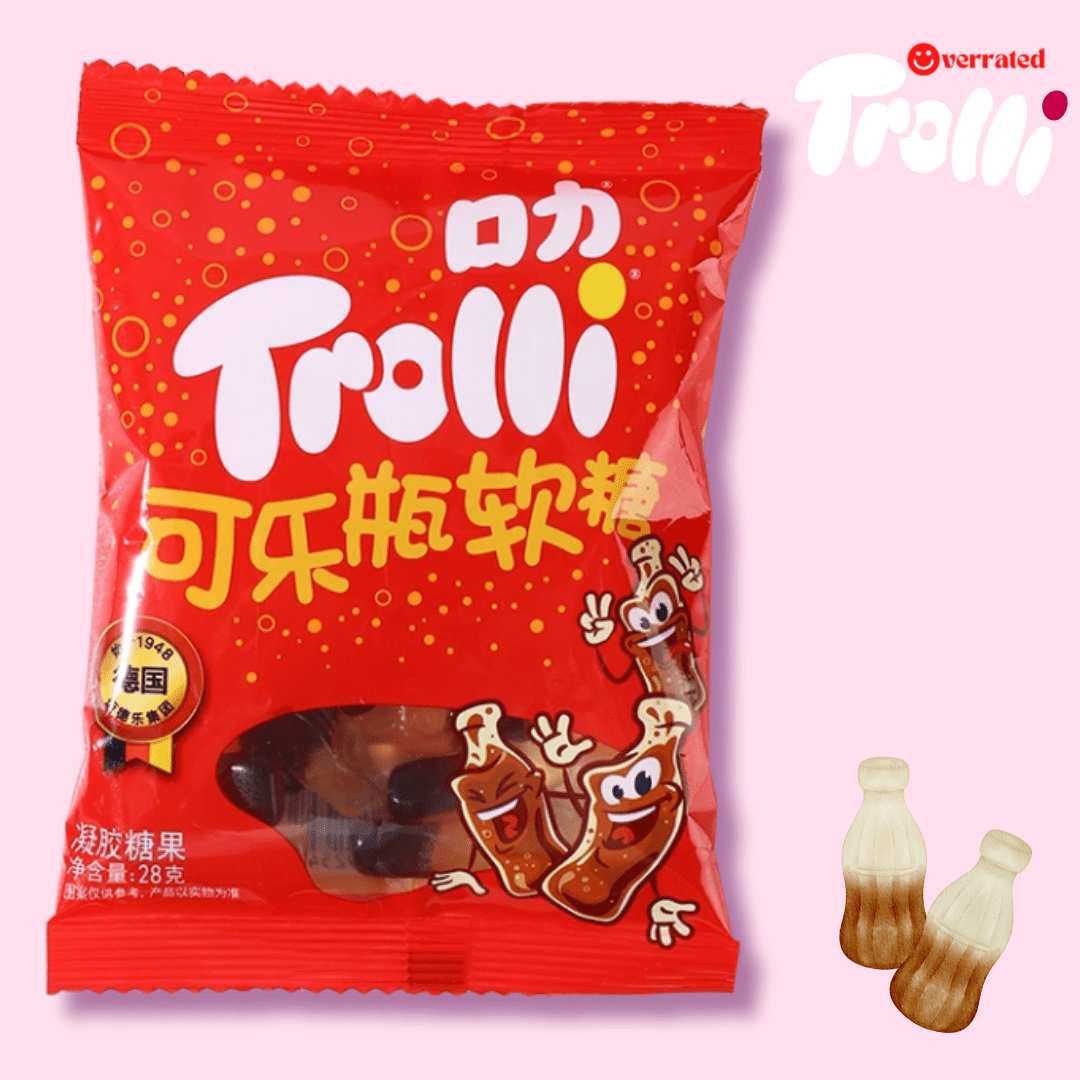 Trolli Cola Bottle Gummy Candy - OVERRATED