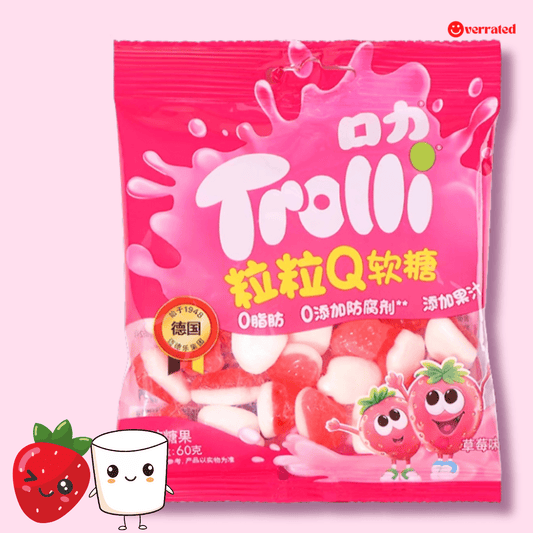 Trolli Strawberry & Cream Gummy Candy - OVERRATED