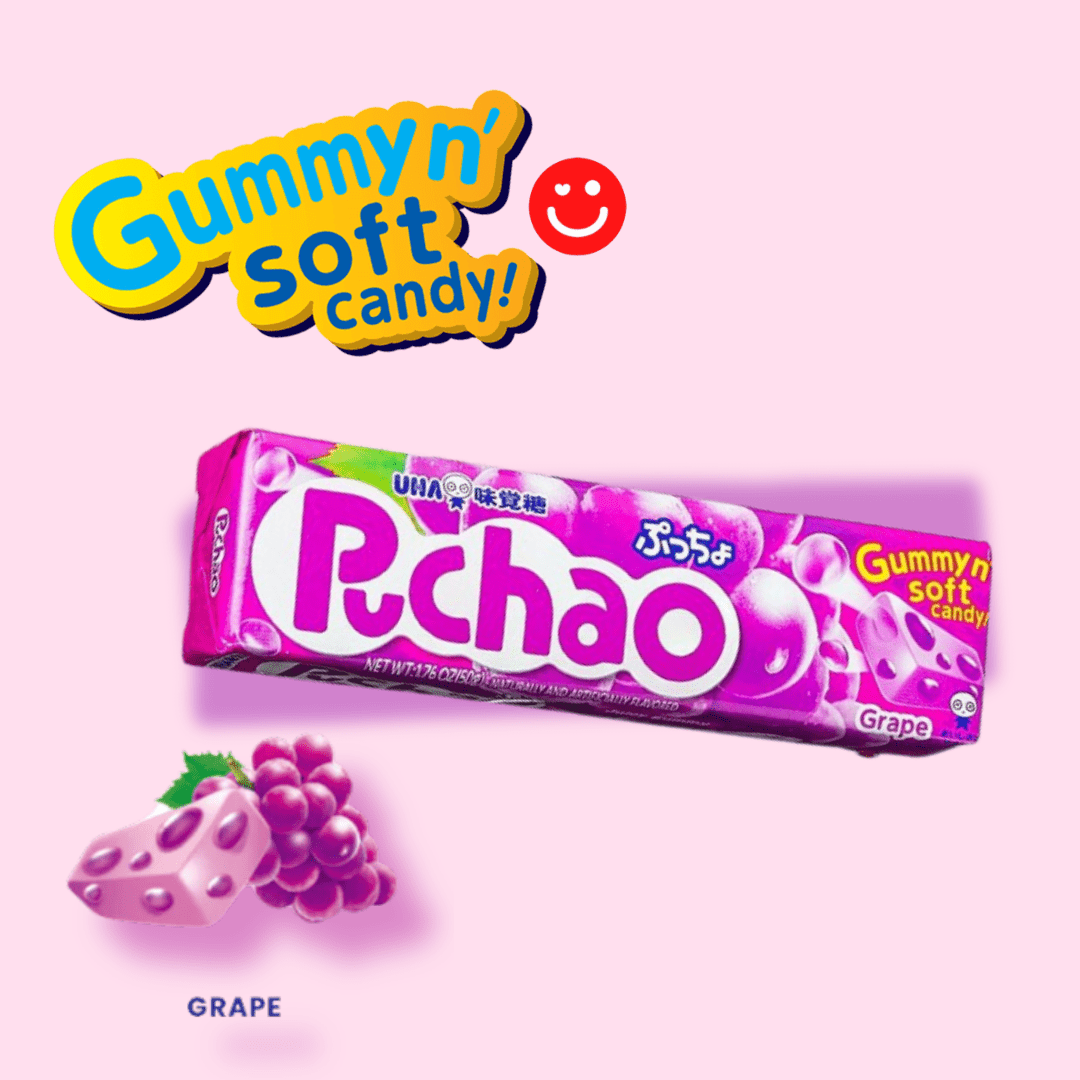 UHO Puchao Grape Soft Candy - OVERRATED
