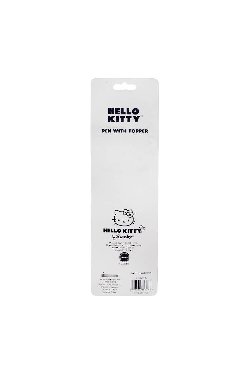 Hello Kitty pen kawaii stationery close-up character detail - Overrated Korean Beauty & More