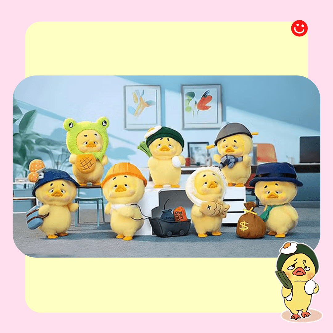 Upsetduck Work Upssets Me Plush Blind Box - OVERRATED