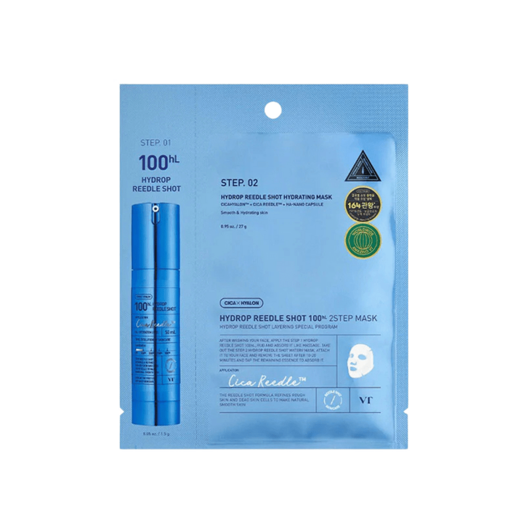 VT Hydrop Reedle Shot 100 2 - Step Sheet Mask - OVERRATED