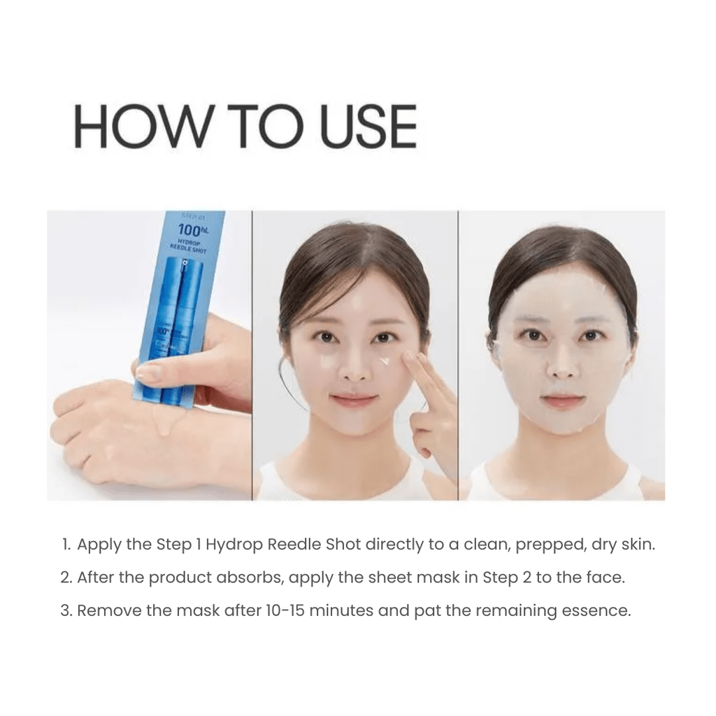 VT Hydrop Reedle Shot 100 2 - Step Sheet Mask - OVERRATED