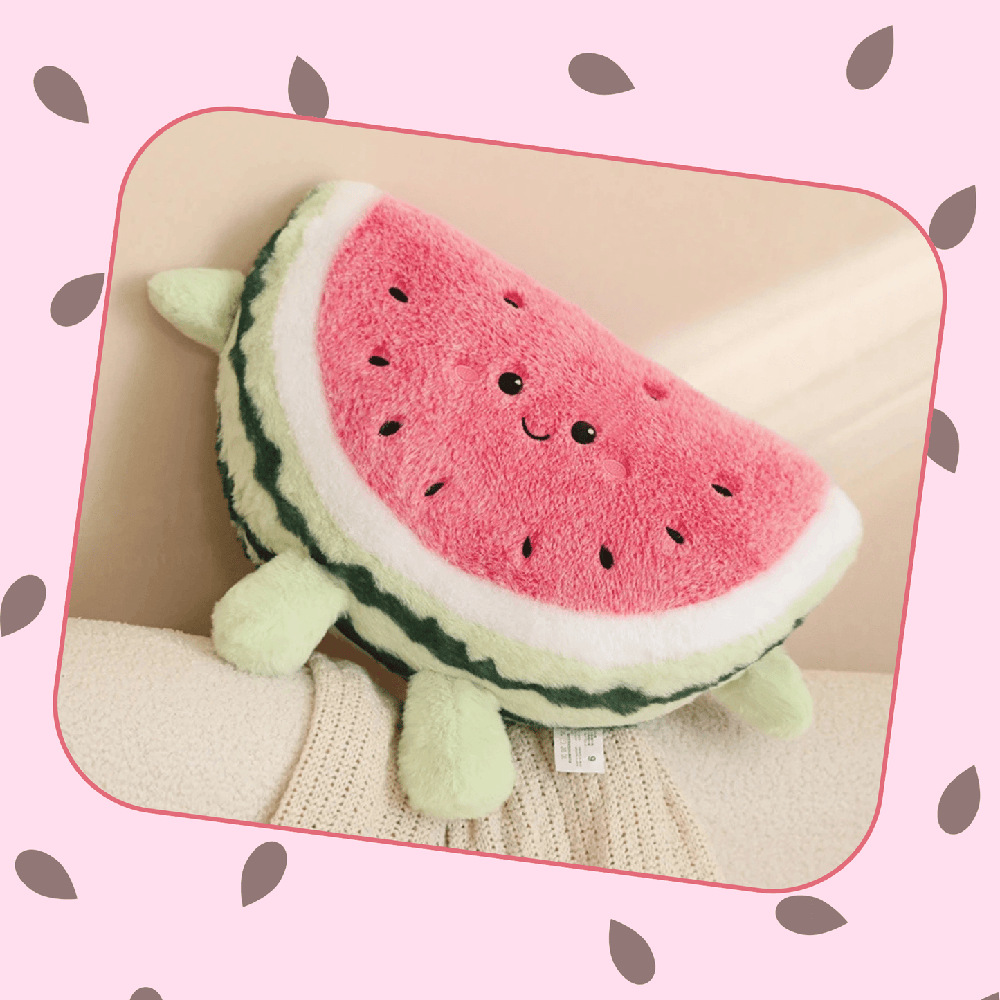 Wally the Watermelon Plushie Pal 🍉 - OVERRATED