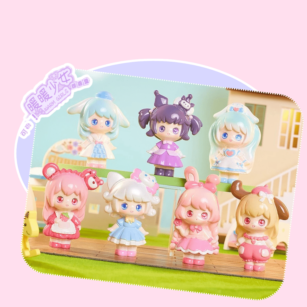 Warm Girls Cute Pastel Series Blind Box - OVERRATED