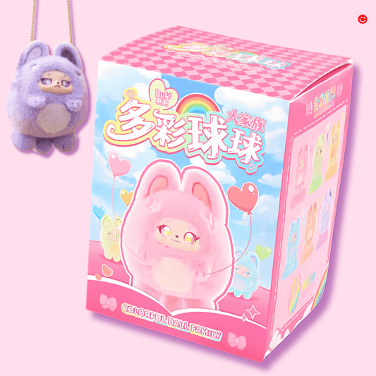 Xingbang Garden Puff Ball Zipper Crossbody Bag Blind Box - OVERRATED