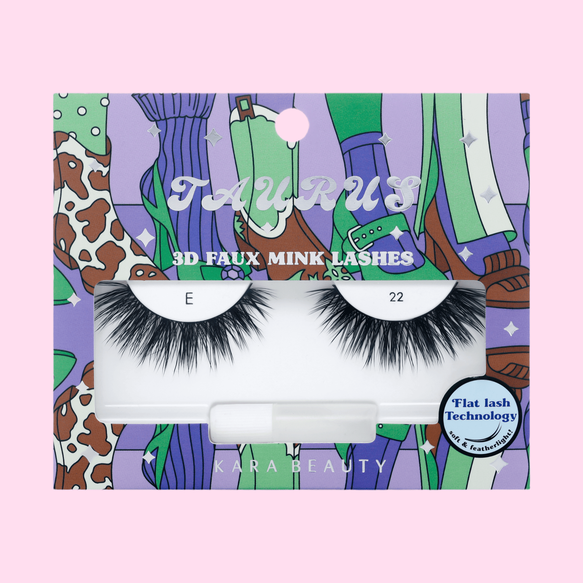 ZODIAC 3D Faux Mink Flat/Cashmere False Eyelashes: Pisces - OVERRATED