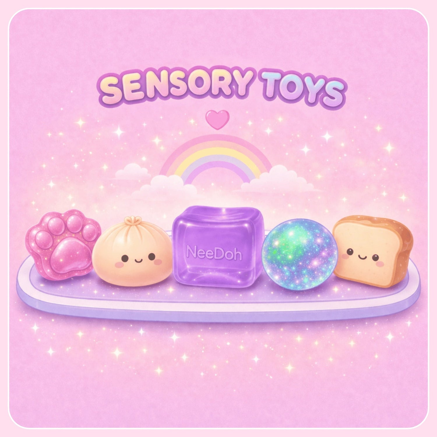 Kawaii Sensory Toys | Squishy, Stress Relief & Fidget Collectibles - OVERRATED