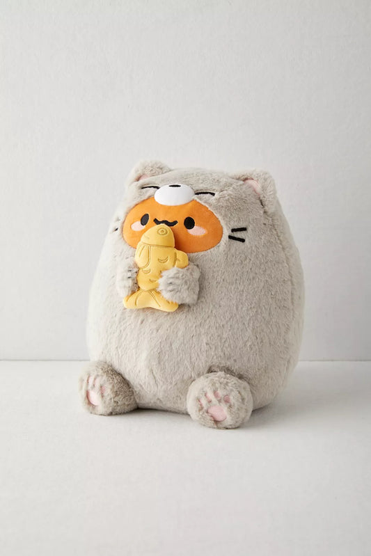 Smoko Gray Cat Tayto Plushie