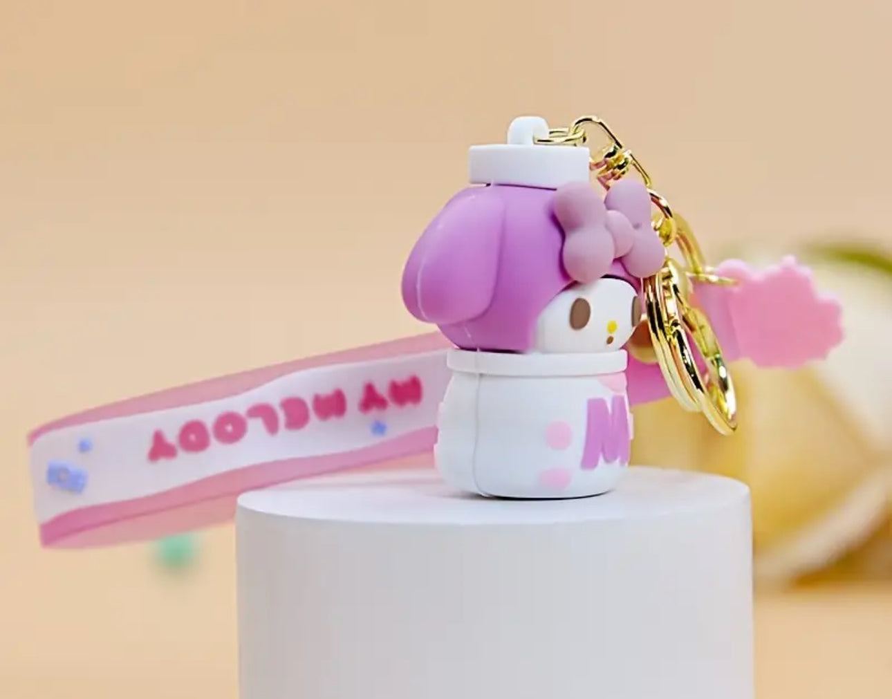 Sanrio Kawaii Dessert Keychain