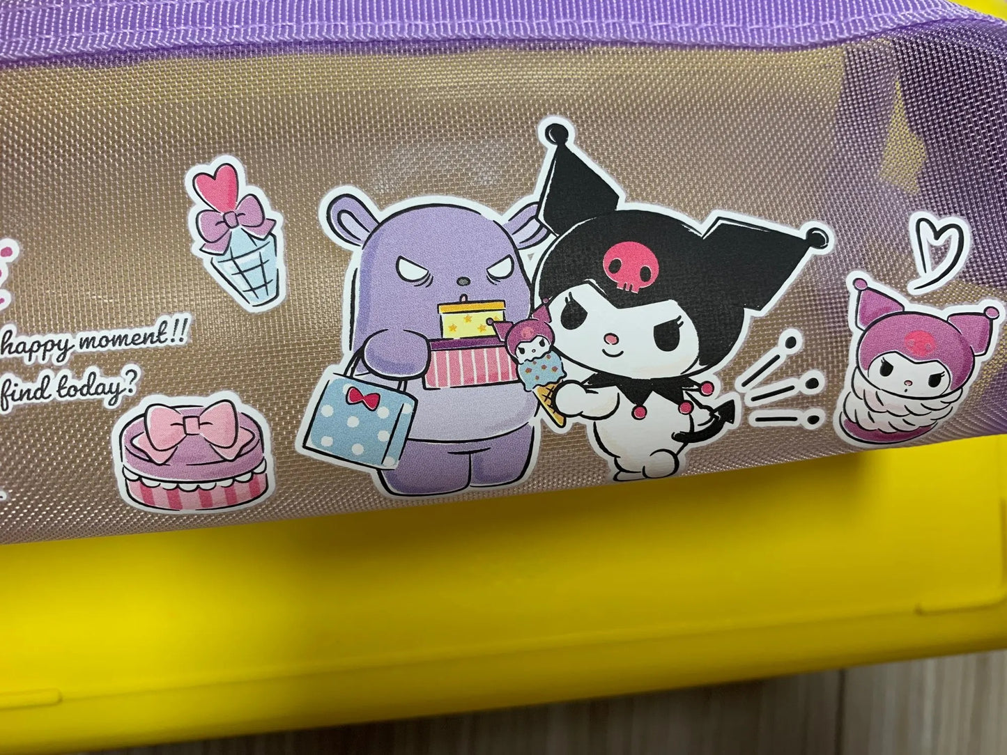 Sanrio Mesh Pencil Bag